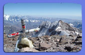 Vista desde la Cumbre del Aconcagua