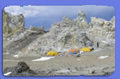 Campamento Base en Palza de Mulas