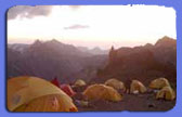 Vista del Campamento en Plaza Canad