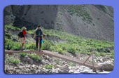 Descenso a Pampa de Leas